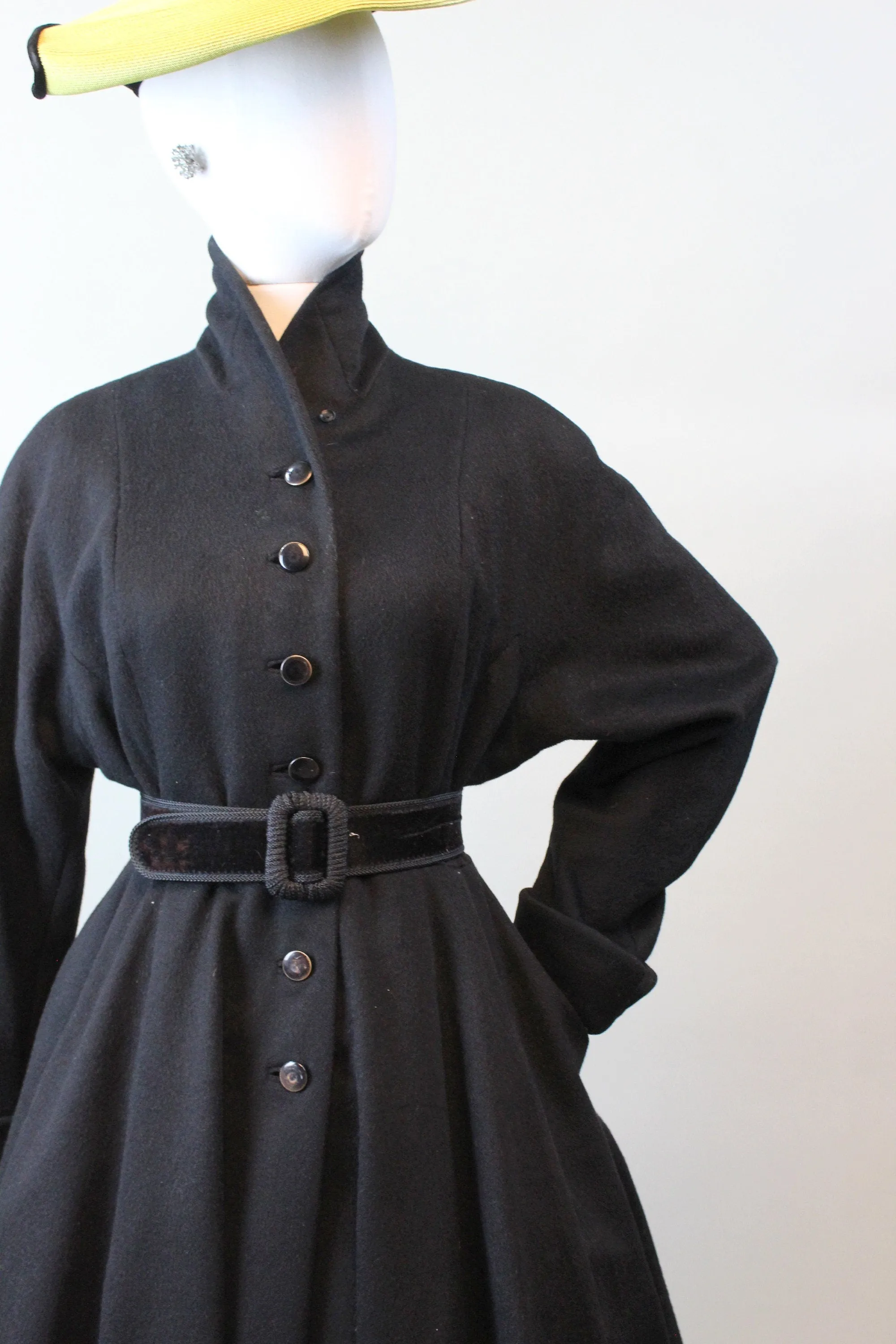 1950s wool PRINCESS coat small medium | new fall winter