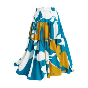 51ST INDEPENDENCE SKIRT-AQUA