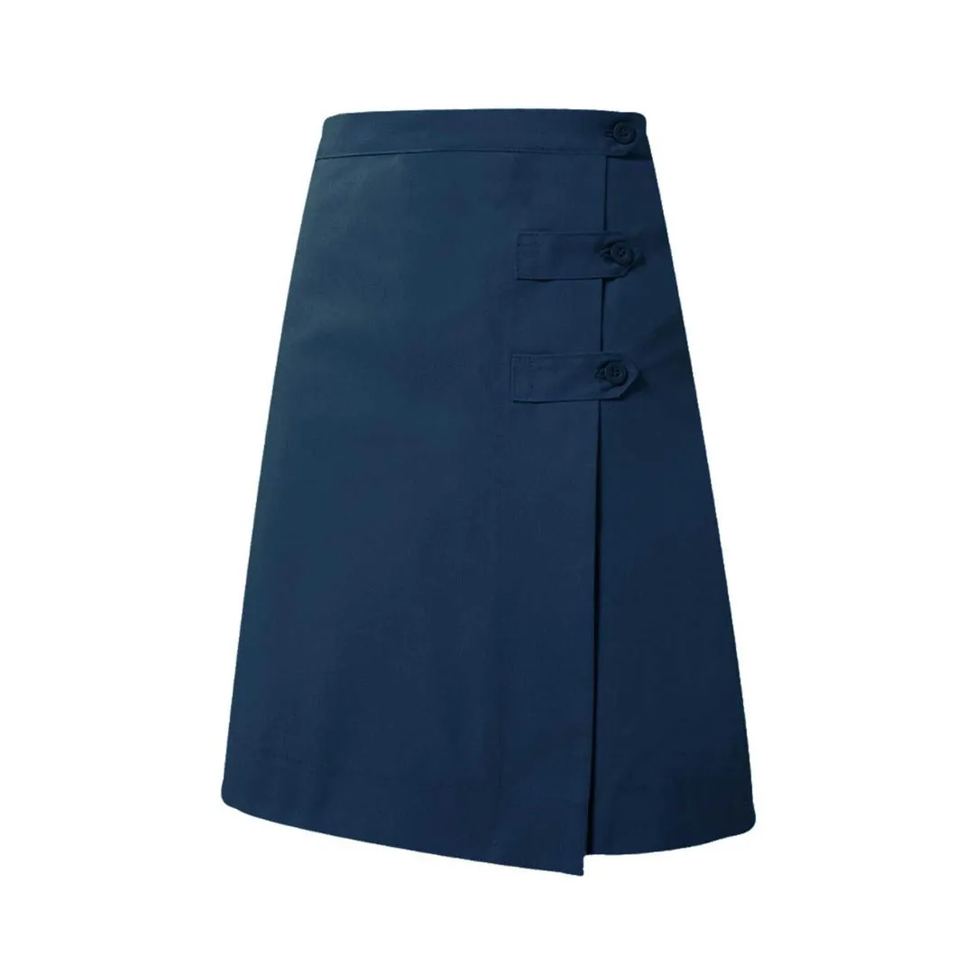 A  Navy Long Skort - Juniors