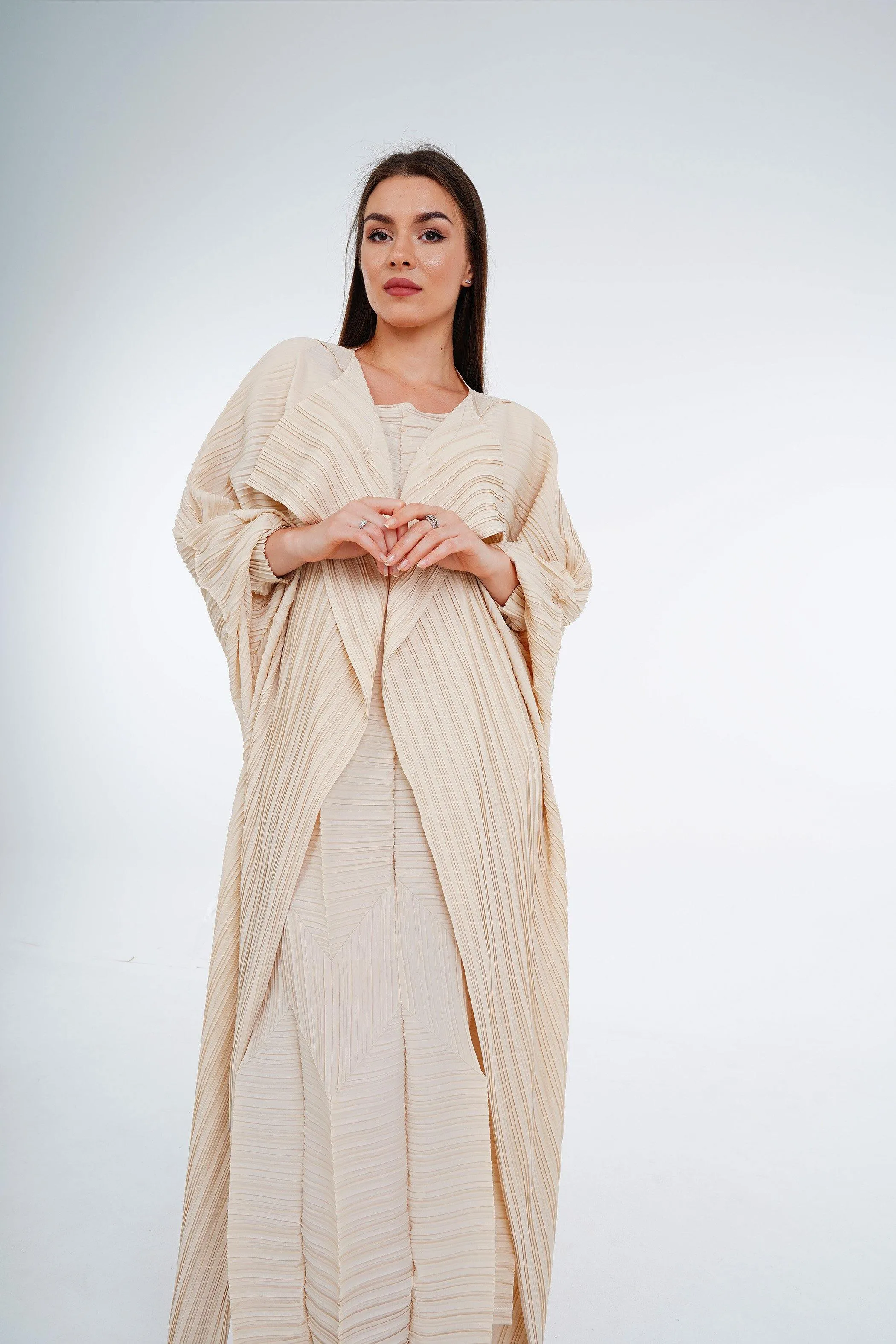 Abaya Pleated Circular With Shayla