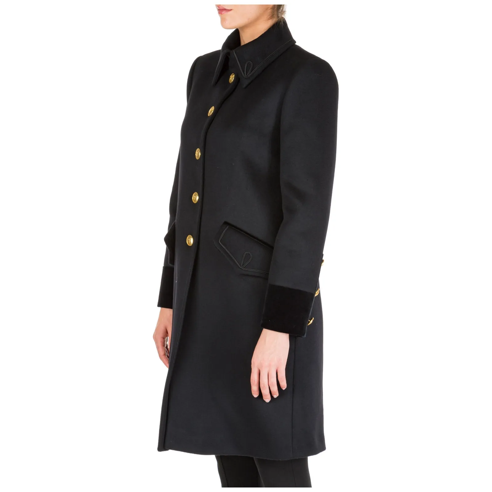 Alberta Ferretti Buttoned Coat