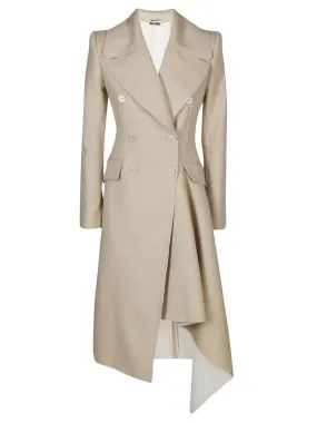 Alexander McQueen Asymmetric Coat