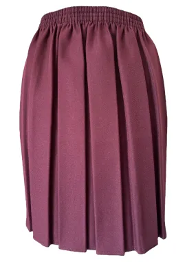 All round pleated skirt