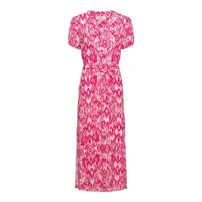 &CO Woman Athena Dress - Fuschia/ Multi