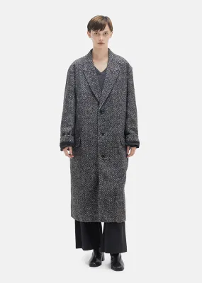 Area Melange Wool Coat