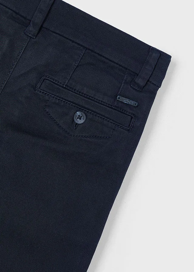 AW24 Mayoral Boys Navy Blue Chinos 513