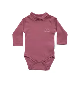 Bebetto Mock Turtleneck Bodysuit Pink (0-12mths)