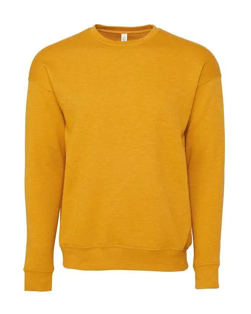 Bella   Canvas Men's Sponge Fleece Drop Shoulder Crewneck Sweatshirt