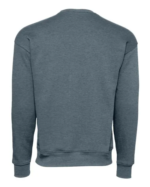 Bella   Canvas Men's Sponge Fleece Drop Shoulder Crewneck Sweatshirt