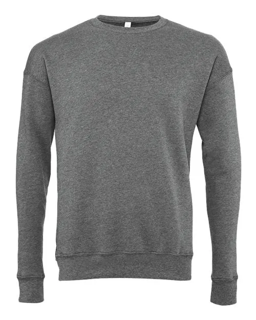 Bella   Canvas Men's Sponge Fleece Drop Shoulder Crewneck Sweatshirt