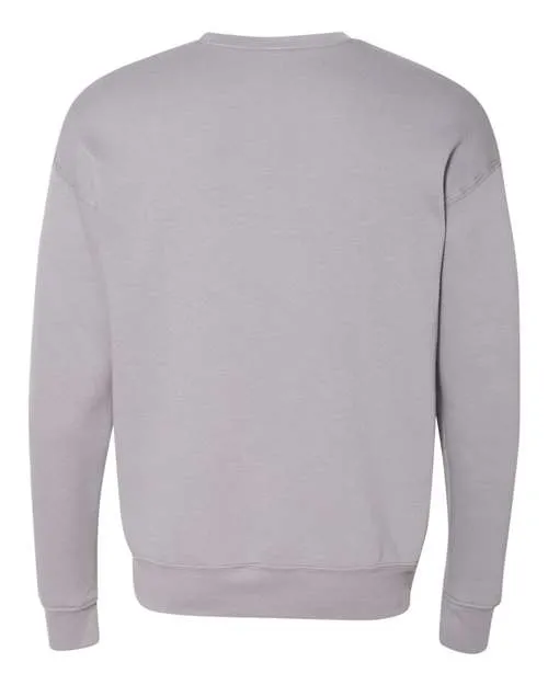 Bella   Canvas Men's Sponge Fleece Drop Shoulder Crewneck Sweatshirt