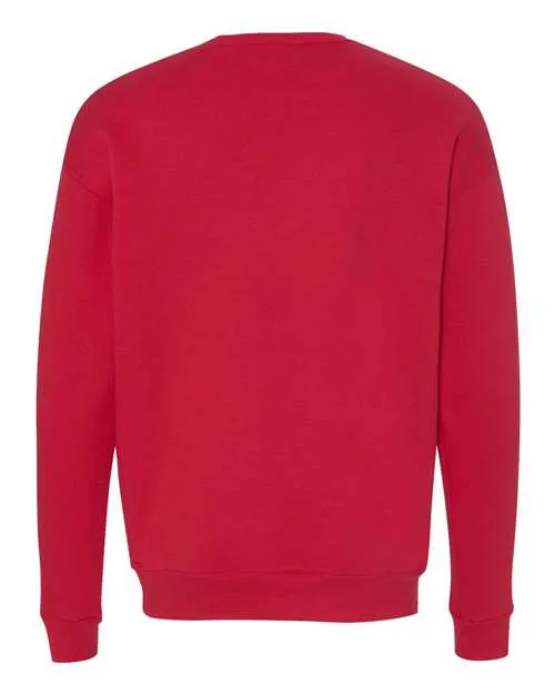 Bella   Canvas Men's Sponge Fleece Drop Shoulder Crewneck Sweatshirt