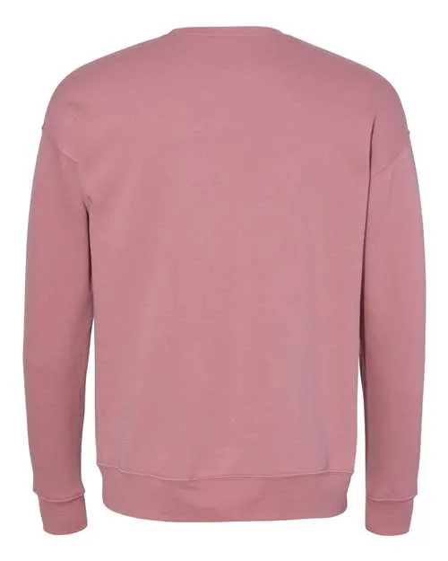 Bella   Canvas Men's Sponge Fleece Drop Shoulder Crewneck Sweatshirt