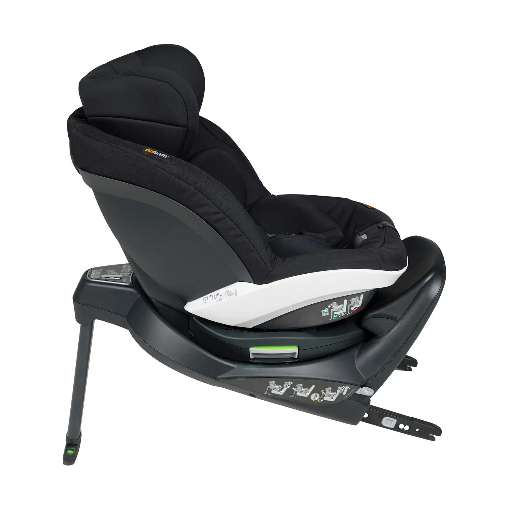 BeSafe izi Twist i-Size Car Seat Fresh Black Cab