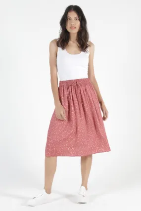 Betty Basics Landon Skirt in Ditsy Heart