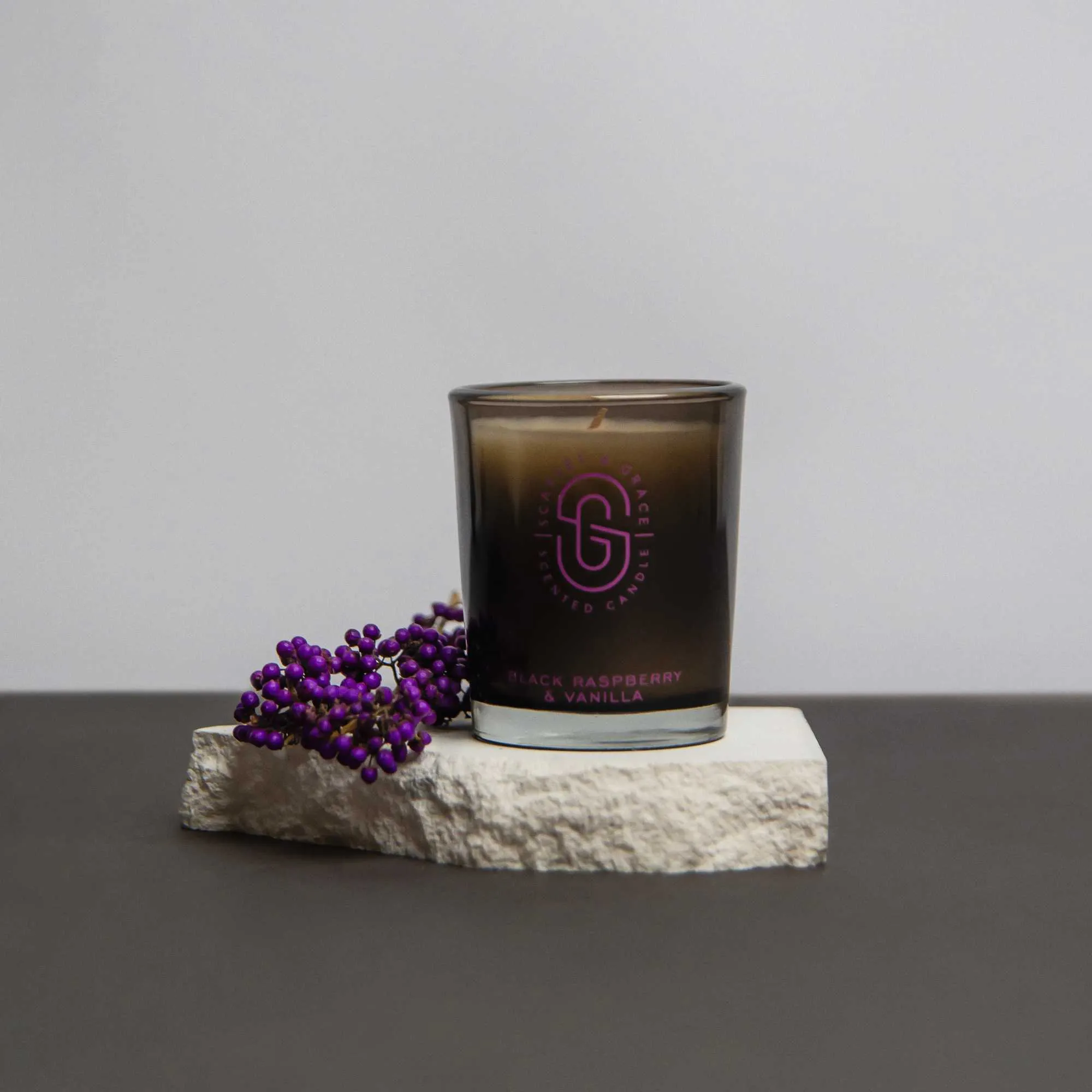 Black Raspberry & Vanilla - 60 gram Soy Wax Candle