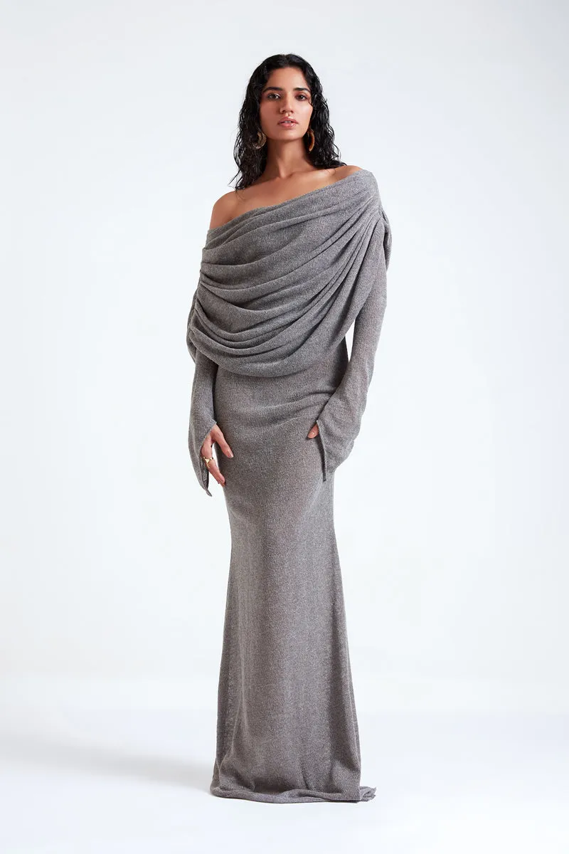 BONNIE GRAY MAXI DRESS