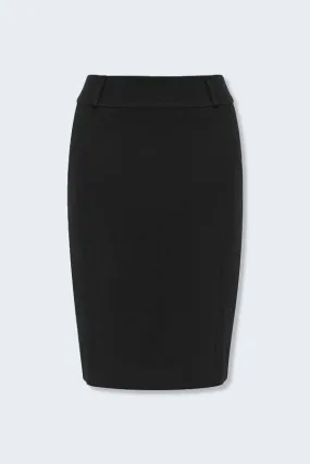 BS734L WYVERN Biz Collection Ladies Loren Skirt Black