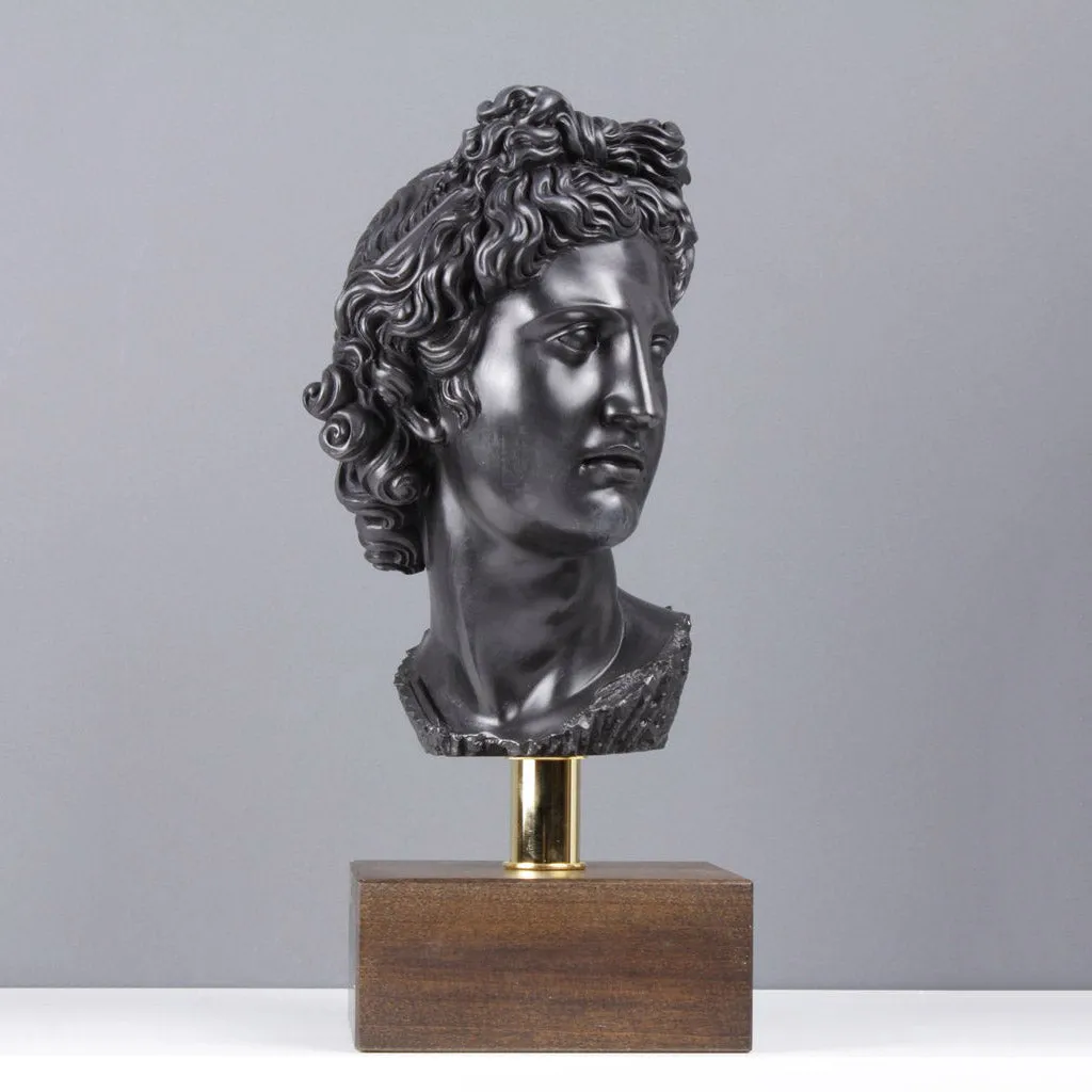 Bust of Apollo - Olympian God (Bronze)