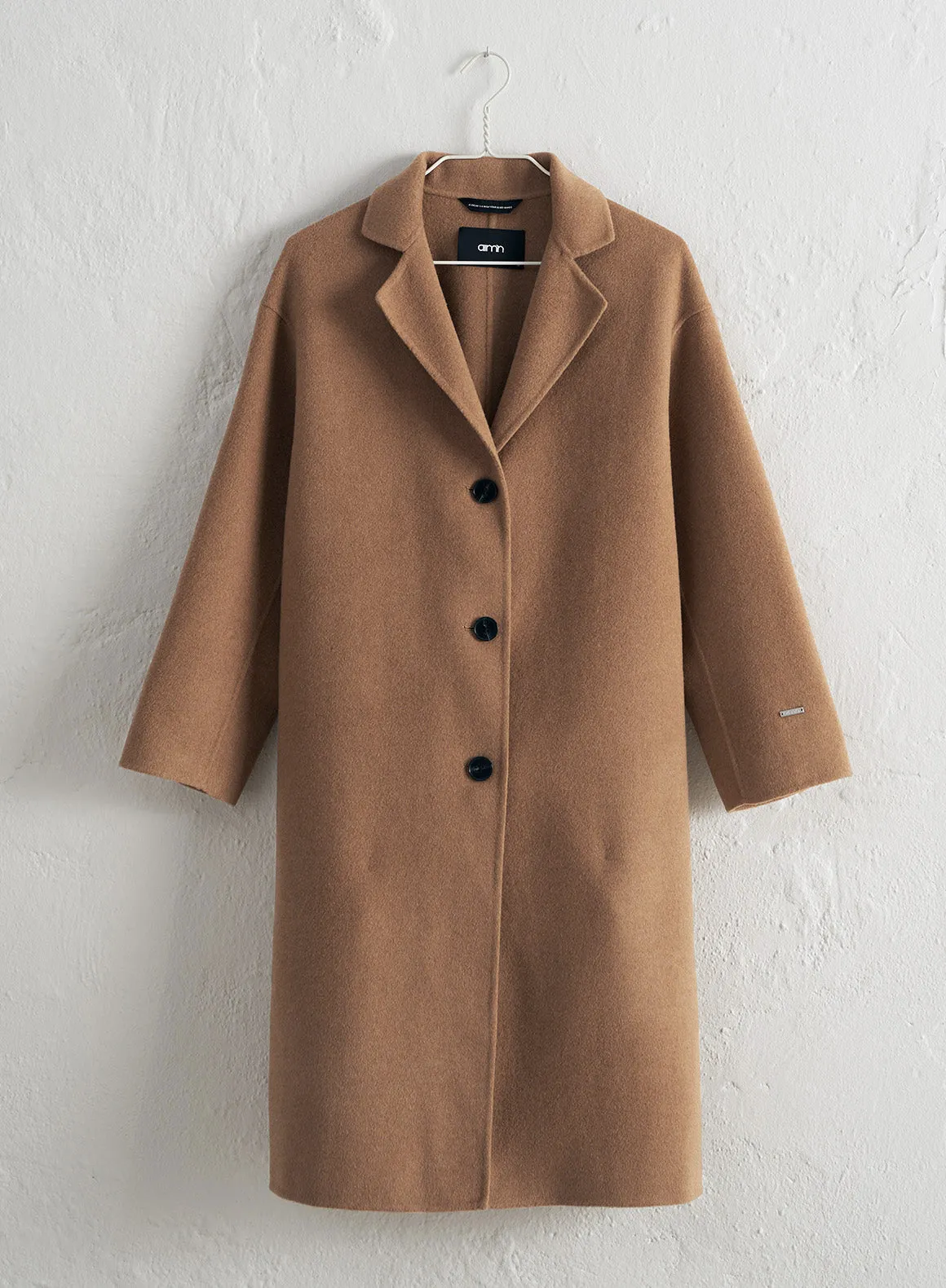 Camel Classic Wool Coat