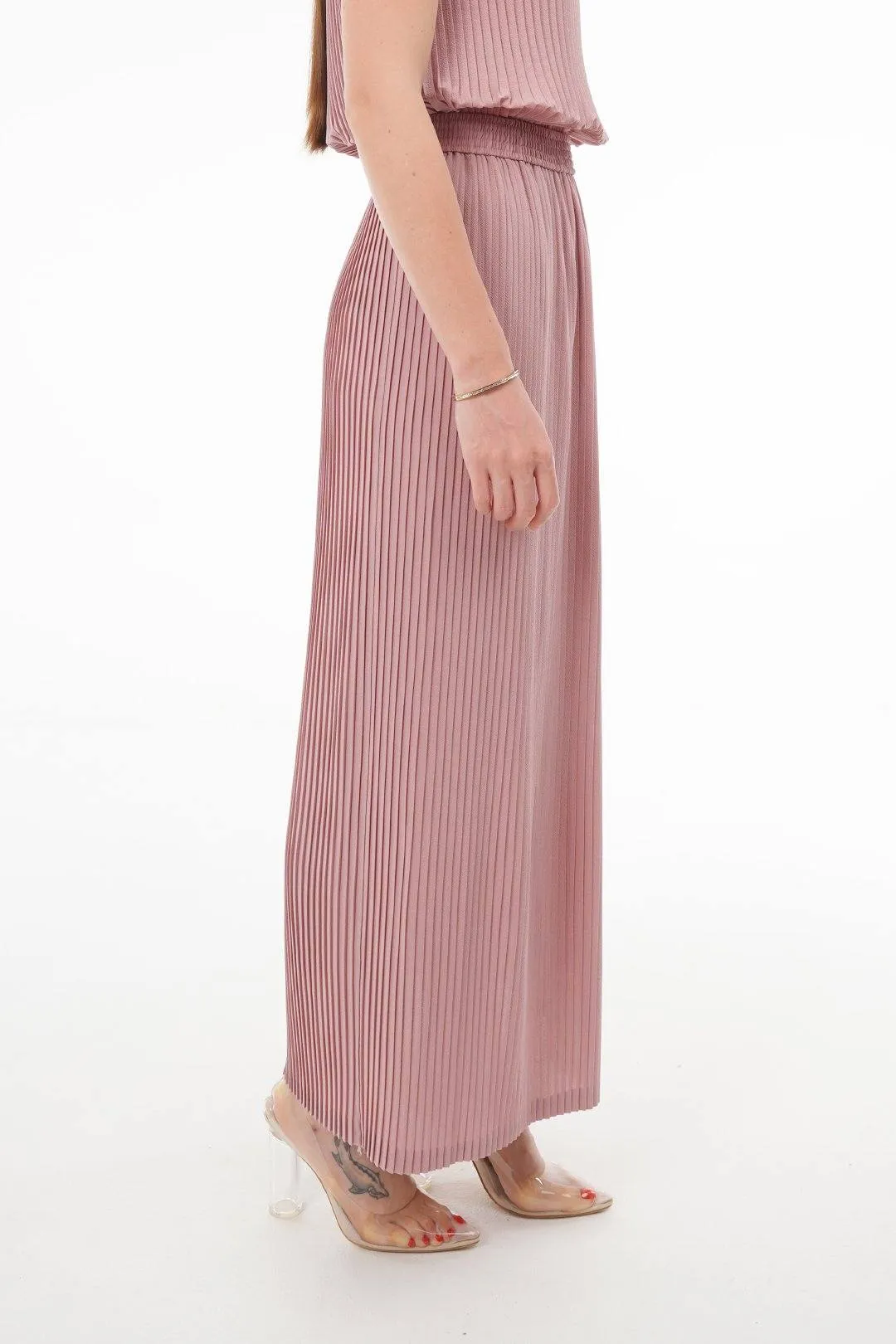 Charlotte Knife Pleat Straight Cut Skirts