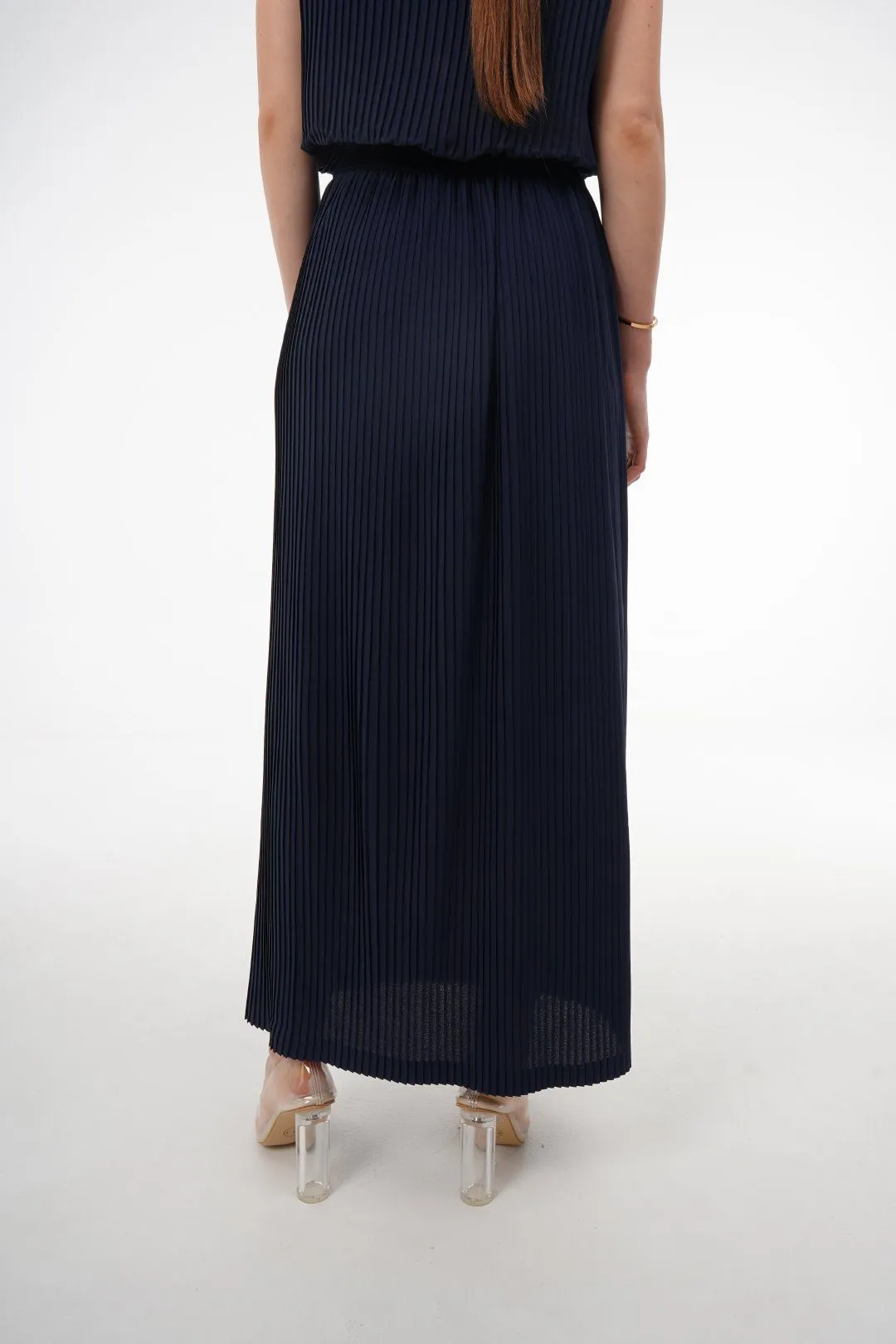 Charlotte Knife Pleat Straight Cut Skirts