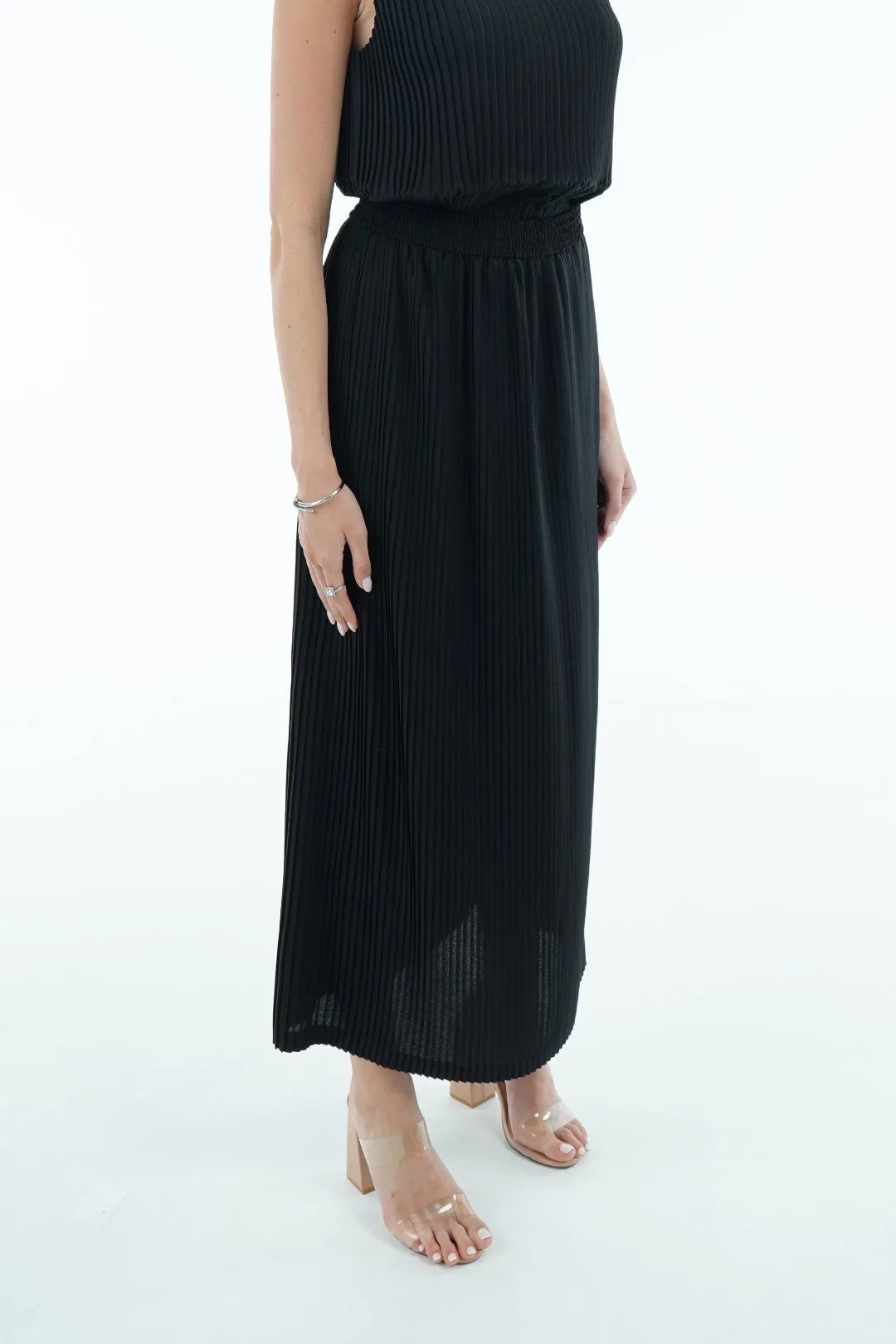 Charlotte Knife Pleat Straight Cut Skirts