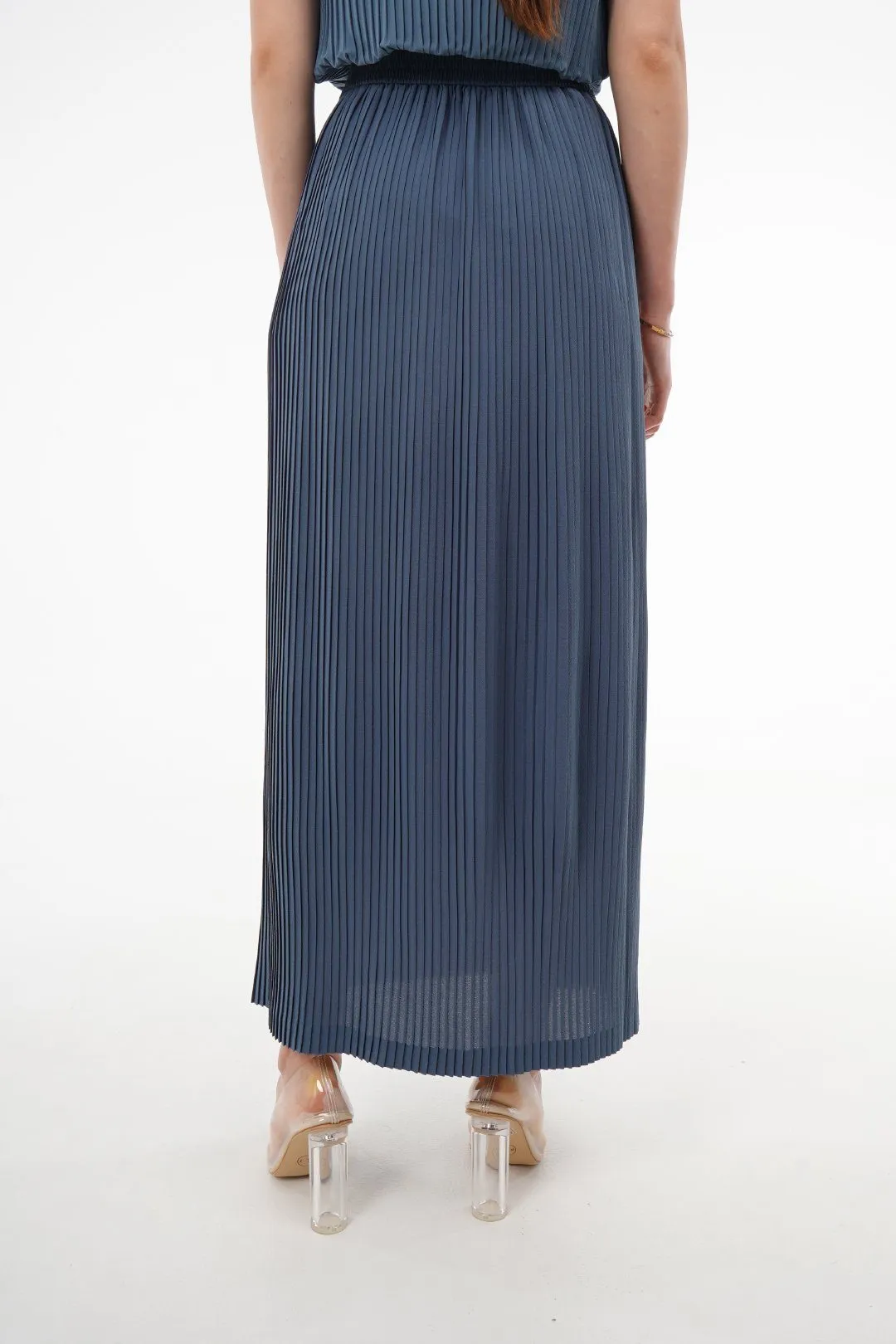 Charlotte Knife Pleat Straight Cut Skirts