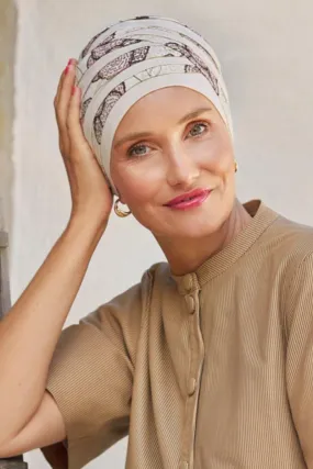 Christine Shanti Turban - Blooming Pinks