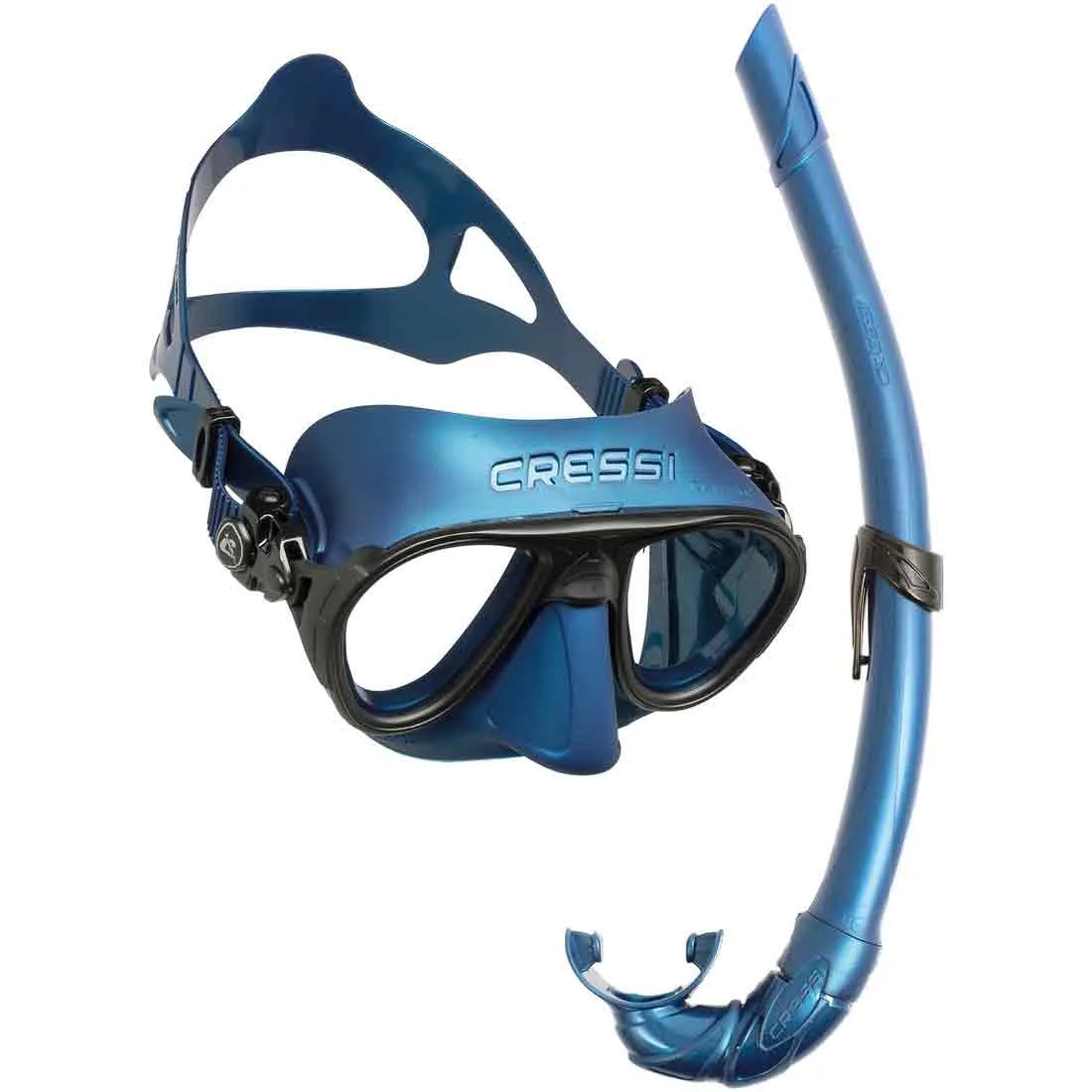 Cressi Calibro Freedive Mask and Corsica Snorkel Combo