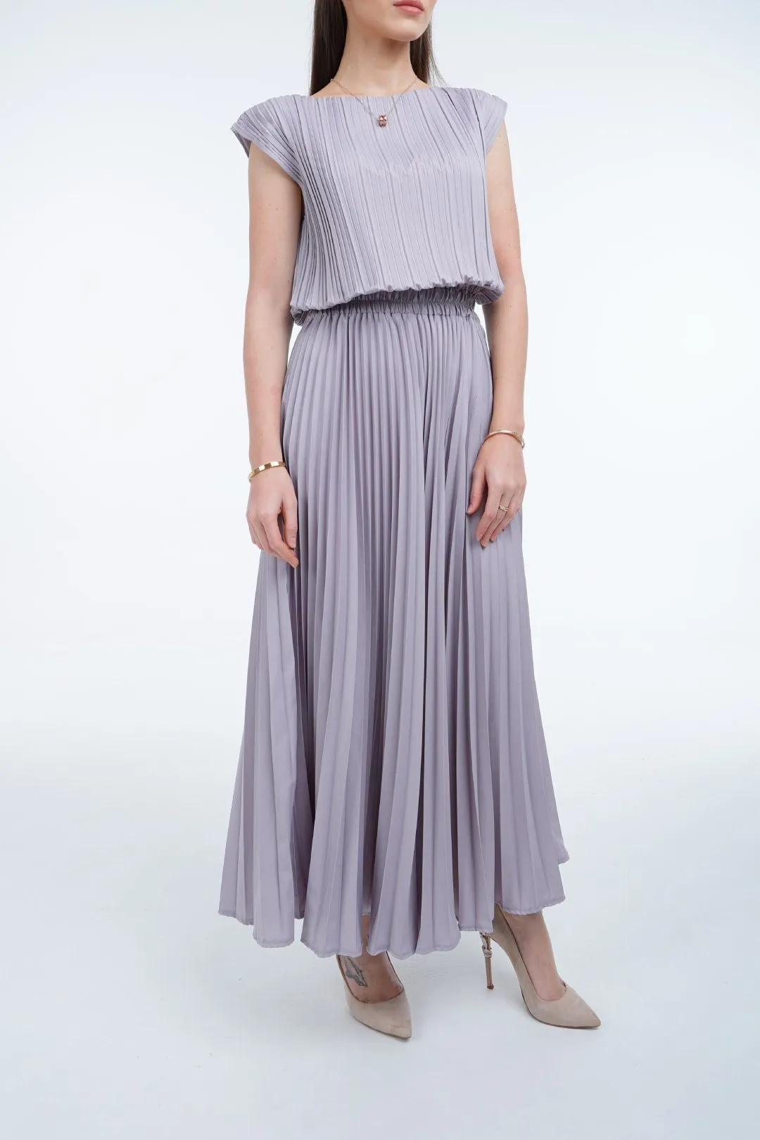 Daisy Sleeveless Narrow Waist Dress