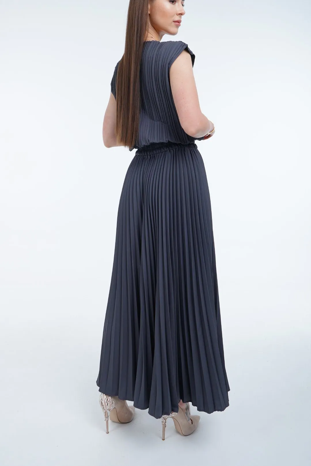 Daisy Sleeveless Narrow Waist Dress