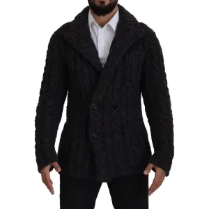 Dolce & Gabbana Elegant Double-Breasted Wool-Cashmere Coat