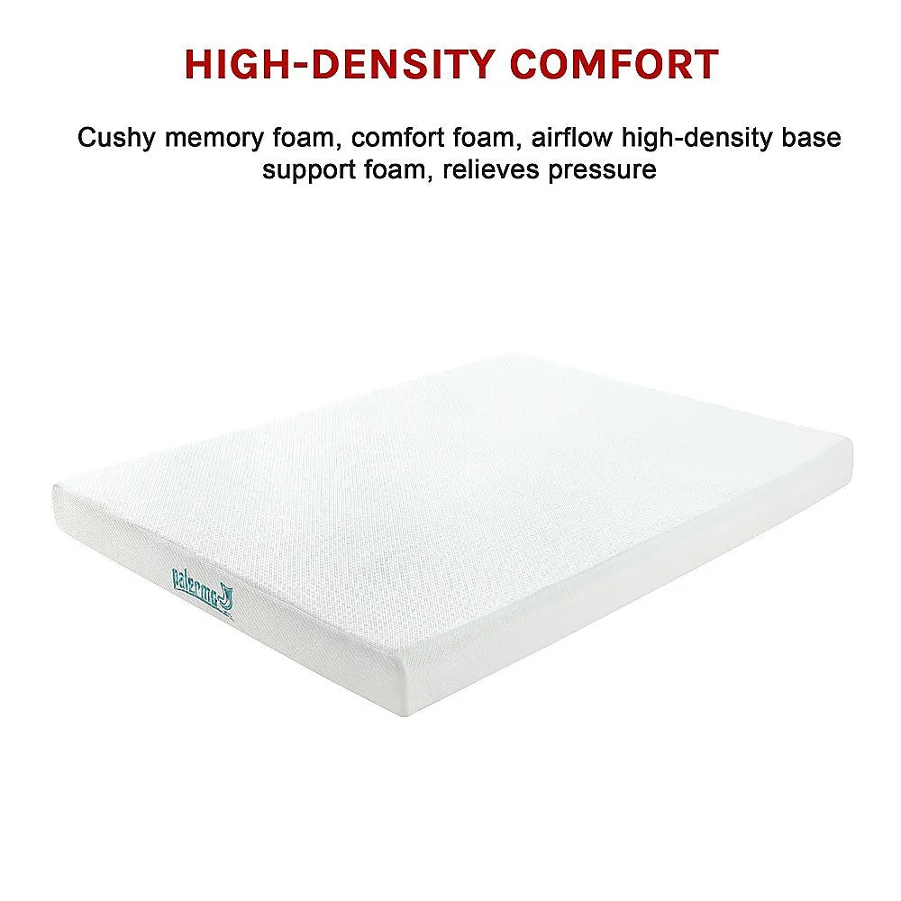 Double Memory Foam Mattress with Green Tea Infusion - Palermo