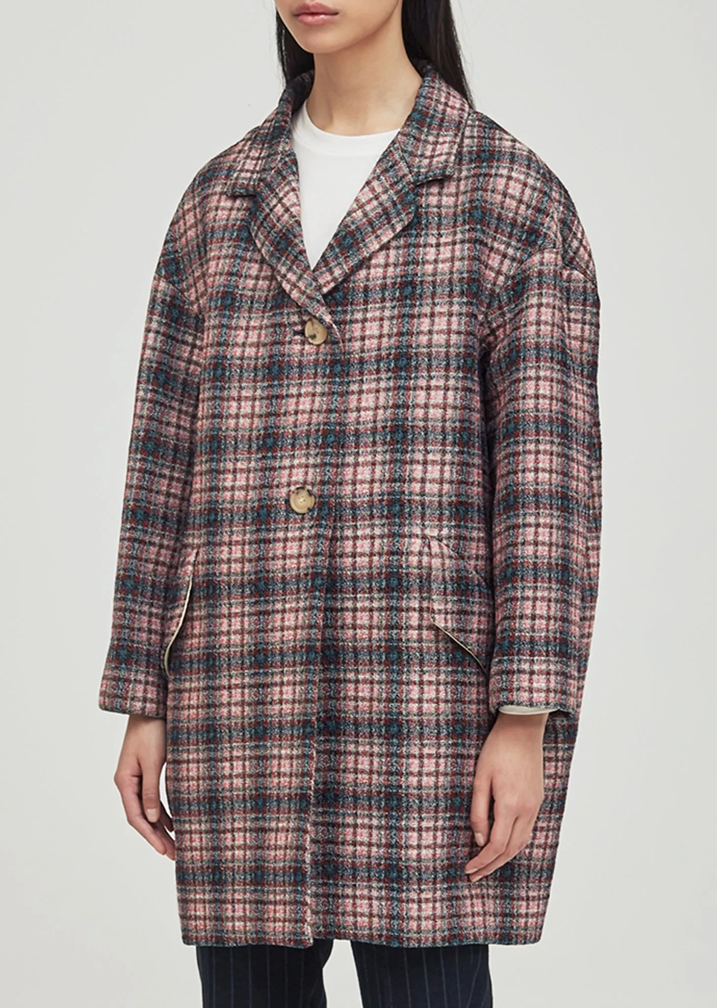 Eloy Check Coat