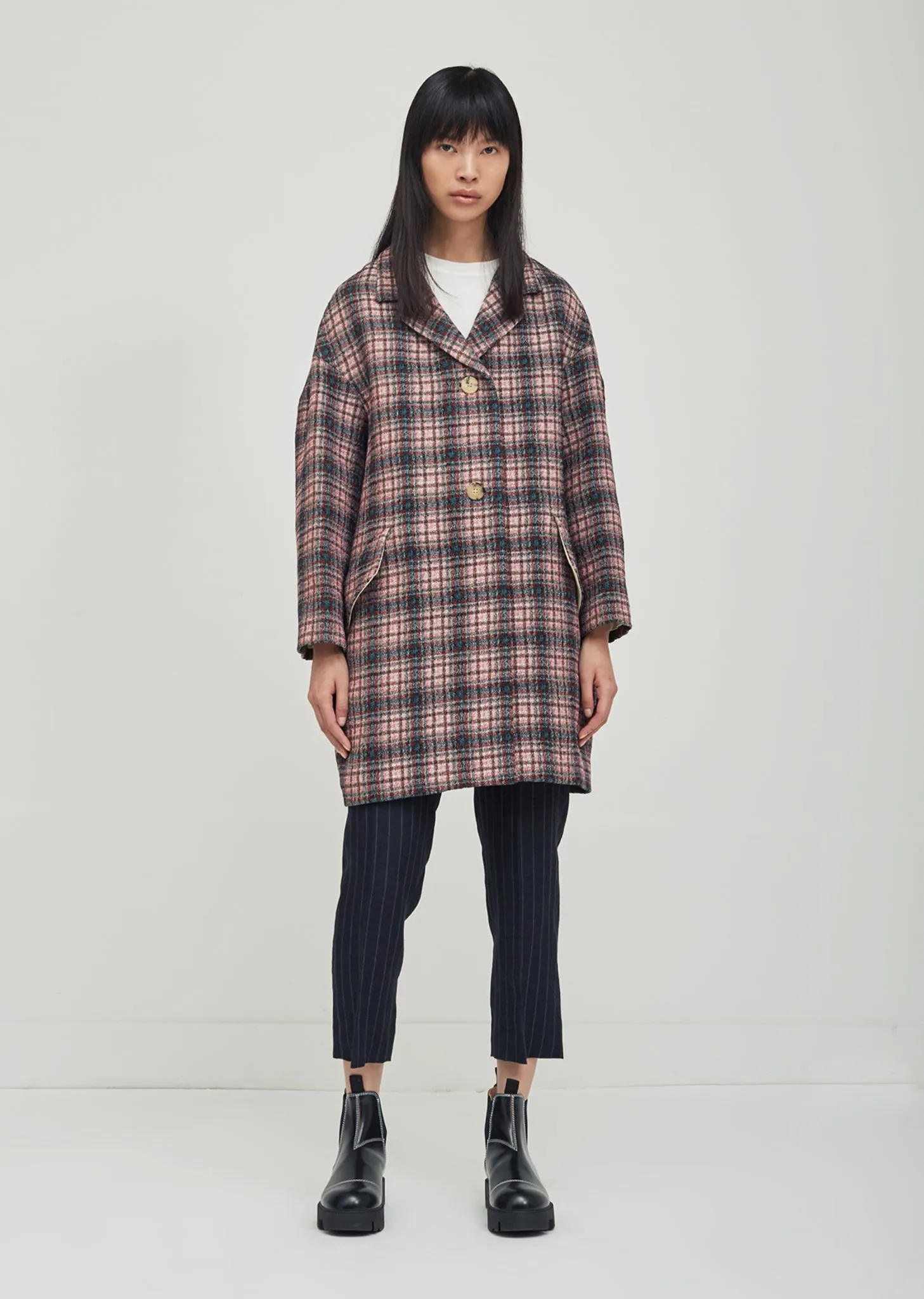 Eloy Check Coat