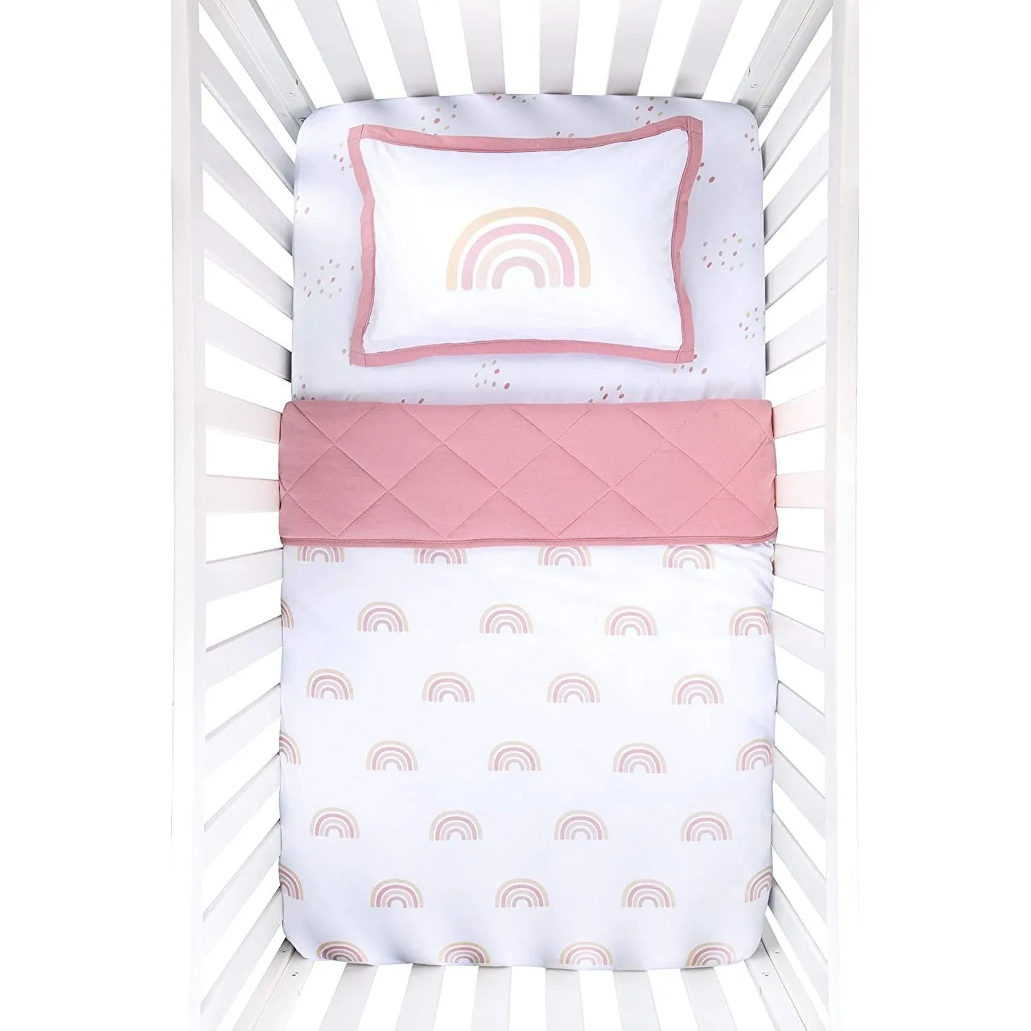 Ely's & Co. FOUR PIECE BABY CRIB SET