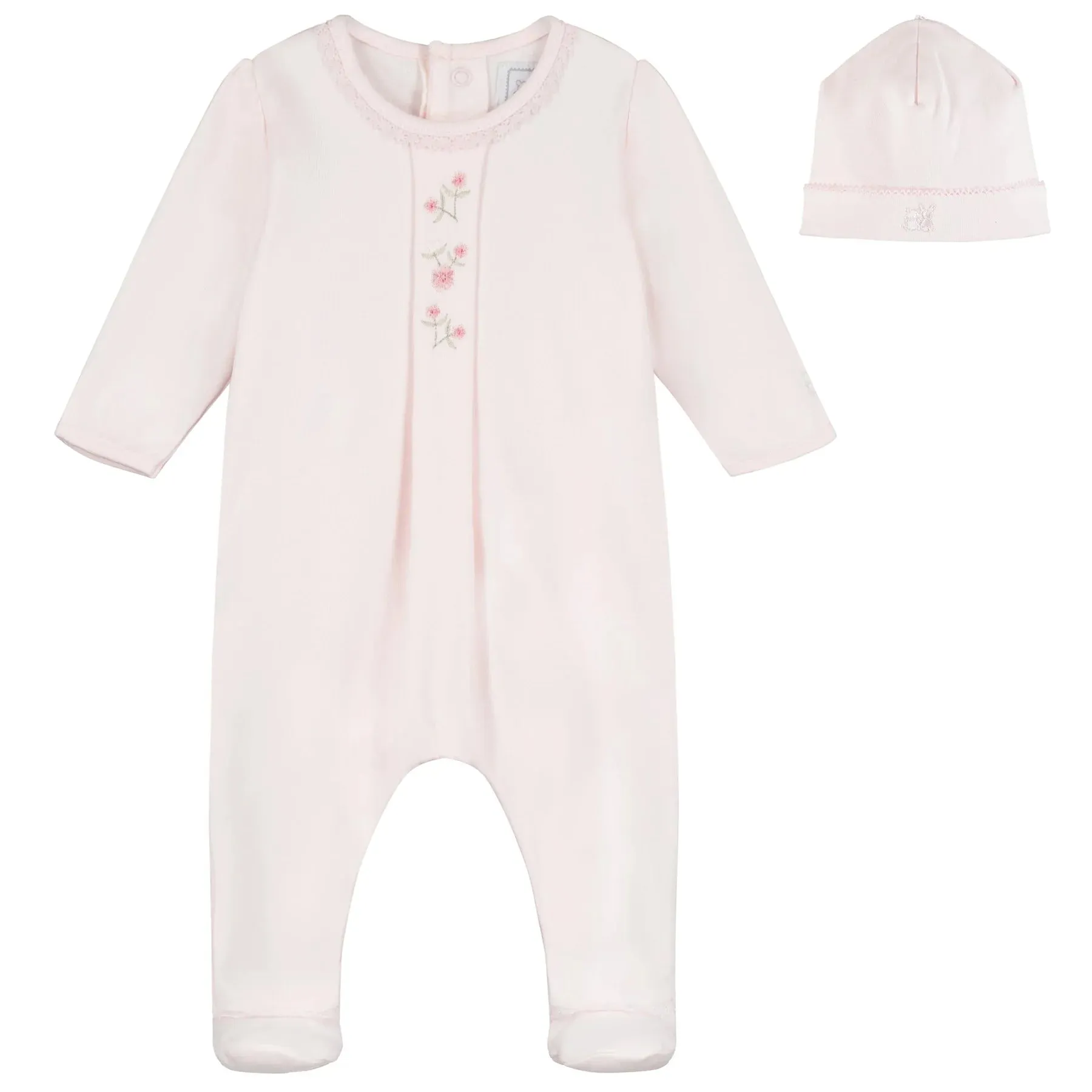 Emile Rose Girls Delta Pink Sleepsuit 2539PP