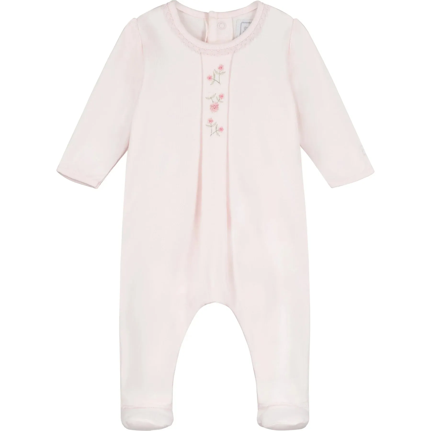 Emile Rose Girls Delta Pink Sleepsuit 2539PP