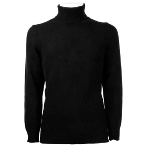 Emilio Romanelli Elegant Men's Cashmere Turtleneck Sweater