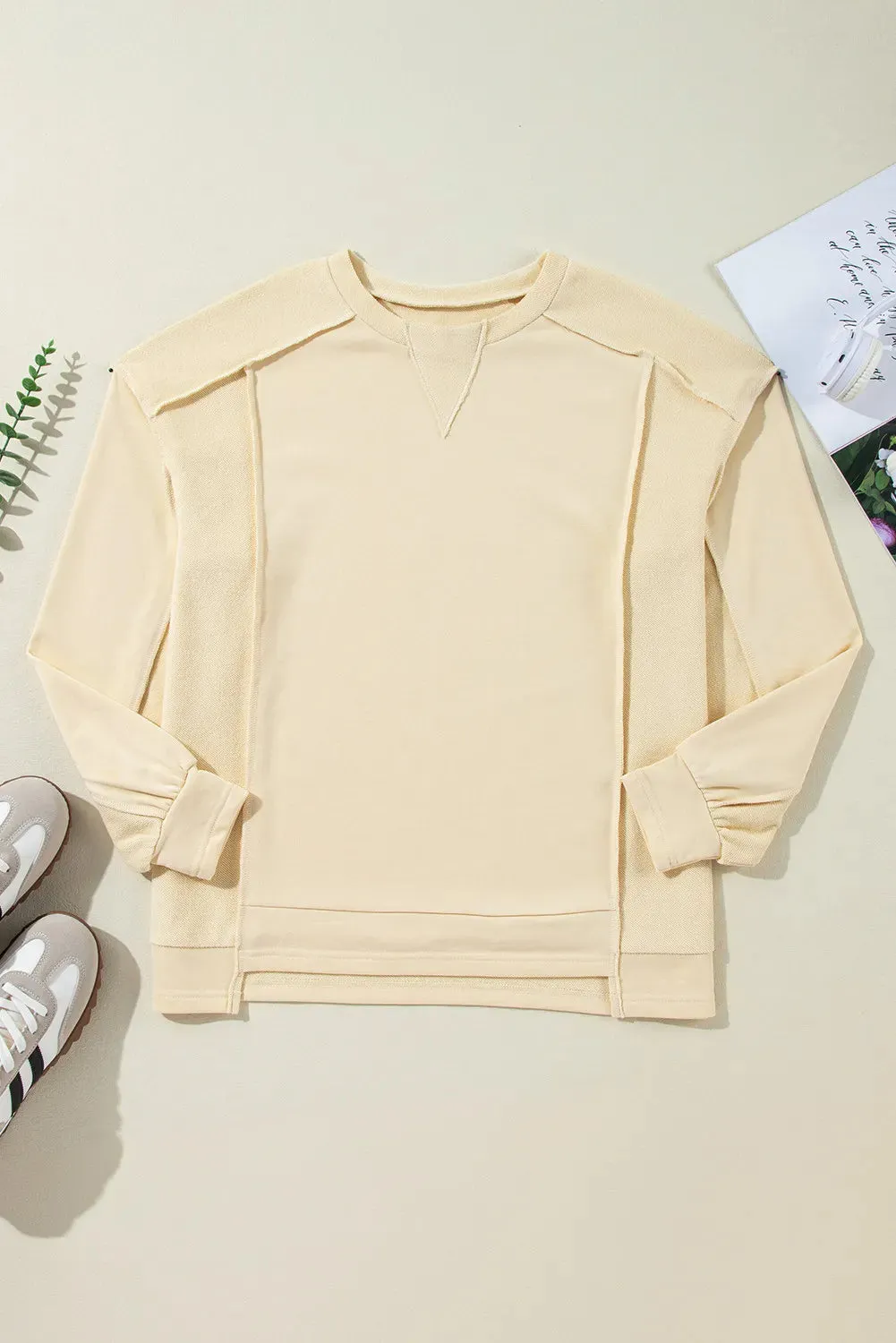 Exposed Seam Pullover