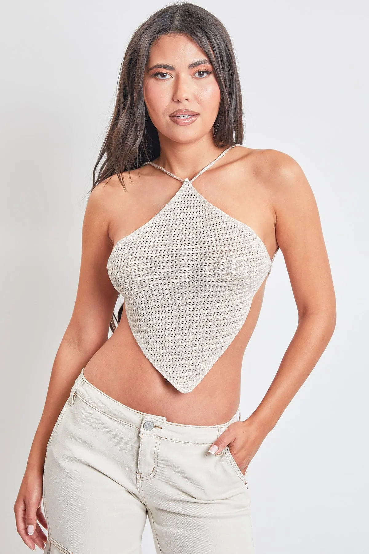 Faye Knit Halter Top