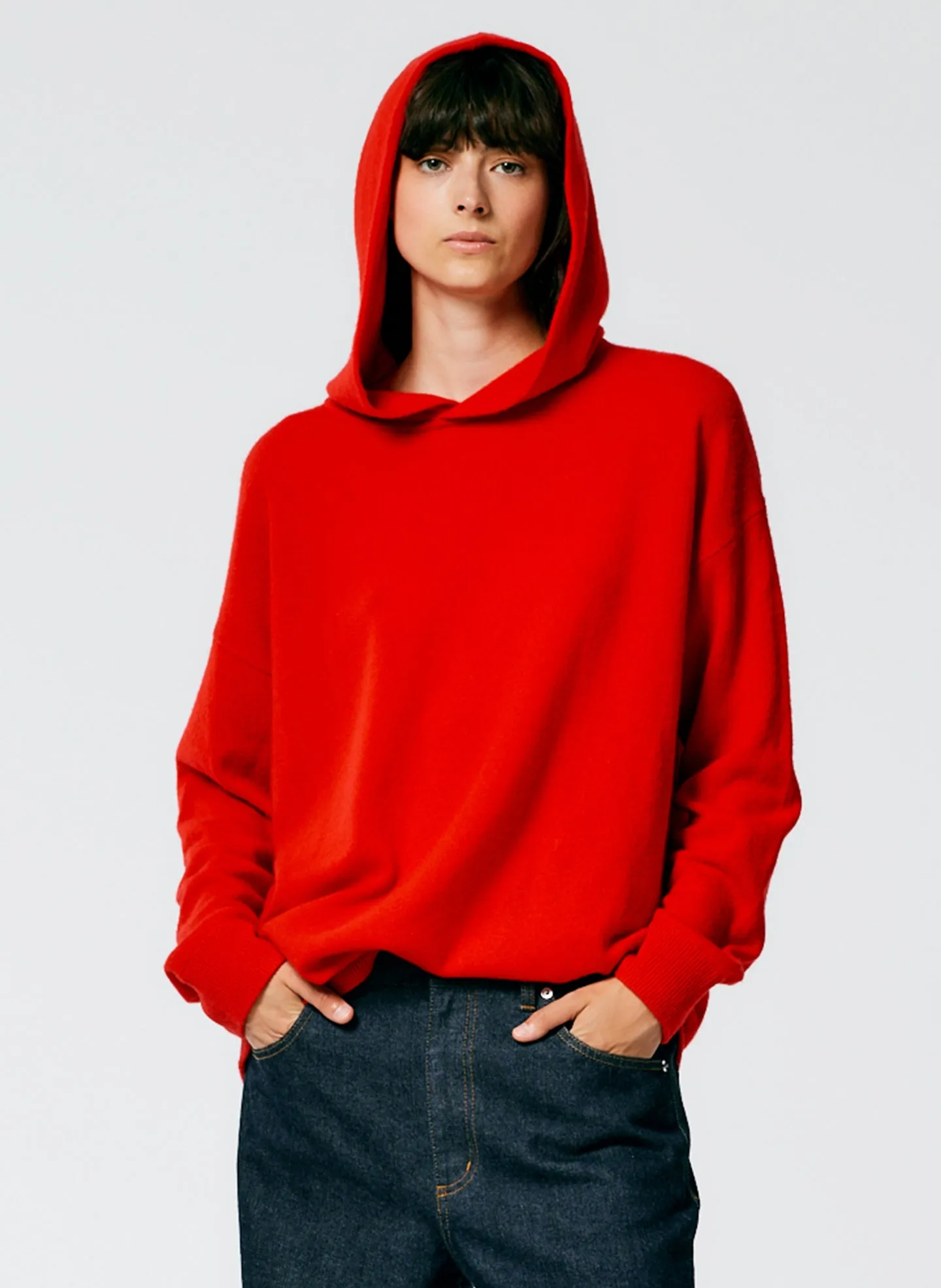 Feather Weight Cashmere Easy Mens Hoodie