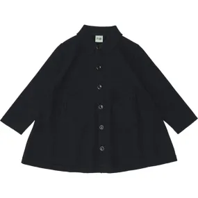 FUB Felted Coat Dark Navy