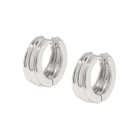 Genna Pleated Hoops