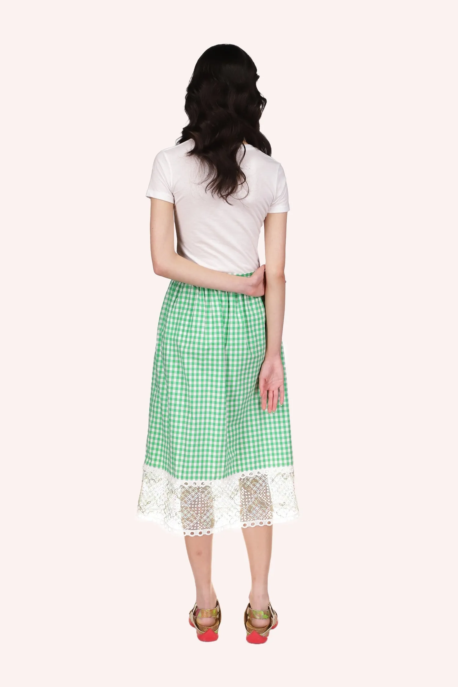 Gingham Skirt