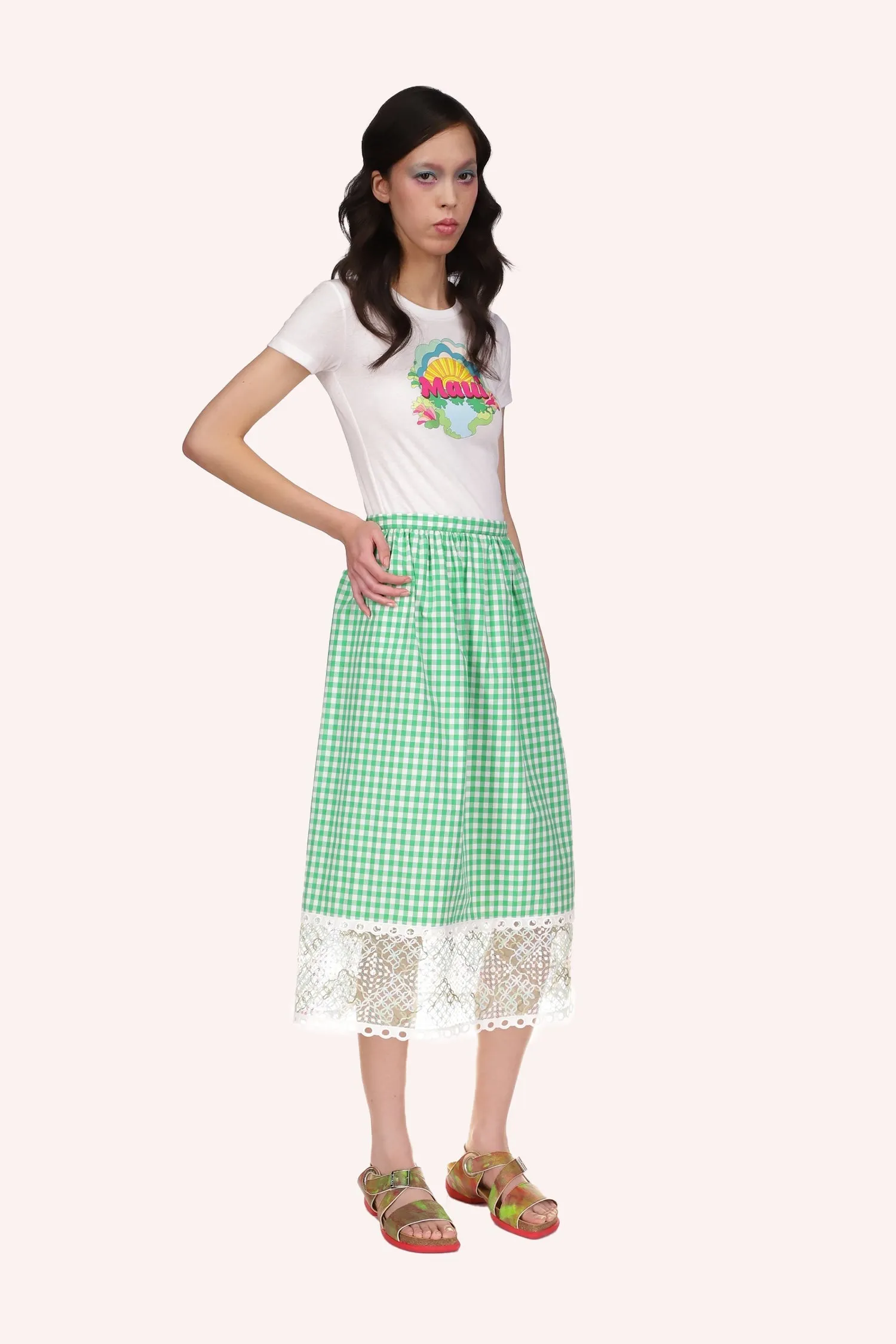 Gingham Skirt