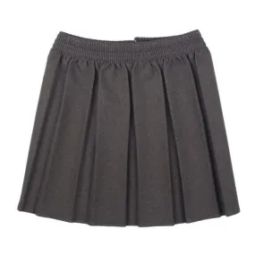 Girls Box Pleated Skirts- Grey, Black, Navy, Maroon