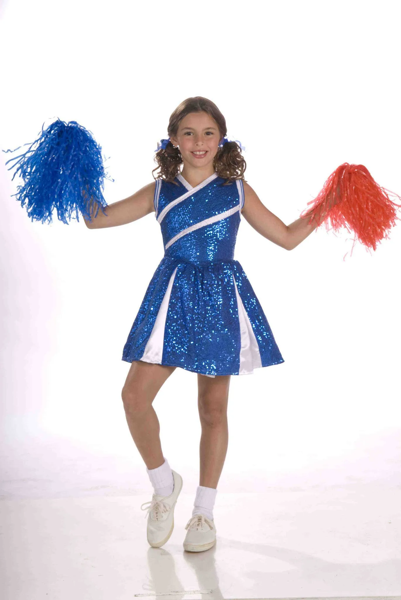 Girls Glitzy Cheerleader Costume