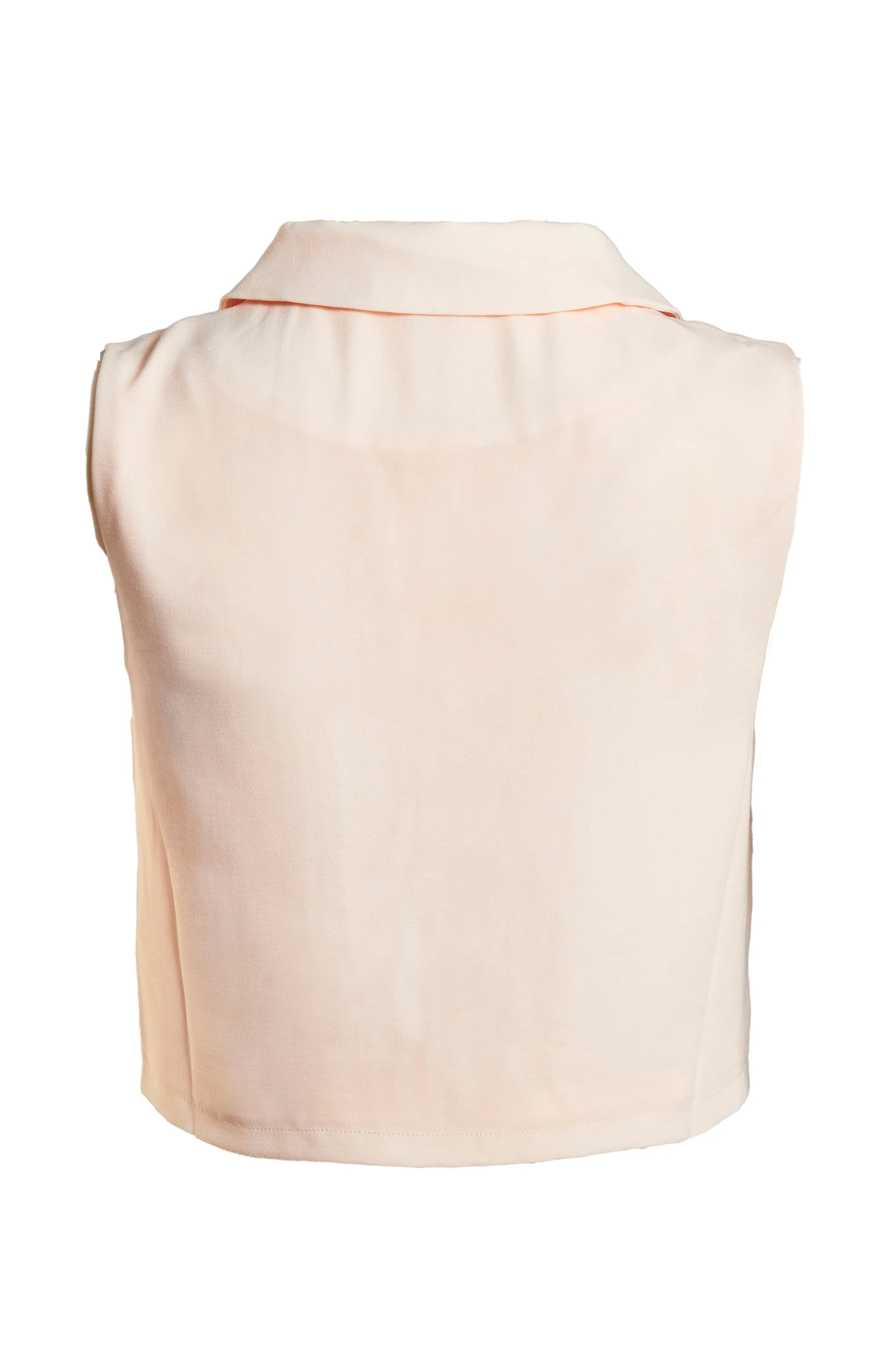 Glamorous Care Cropped Boxy Waistcoat